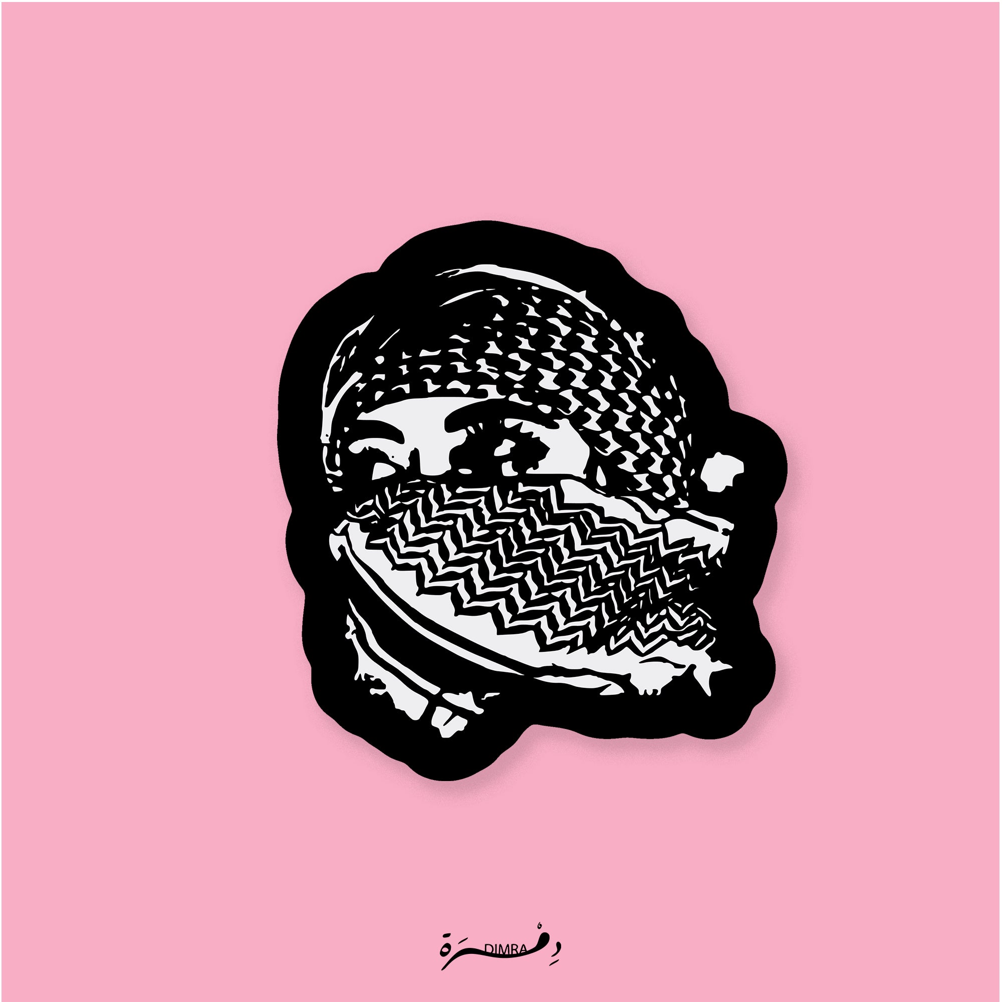 Palestine kufiya Sticker