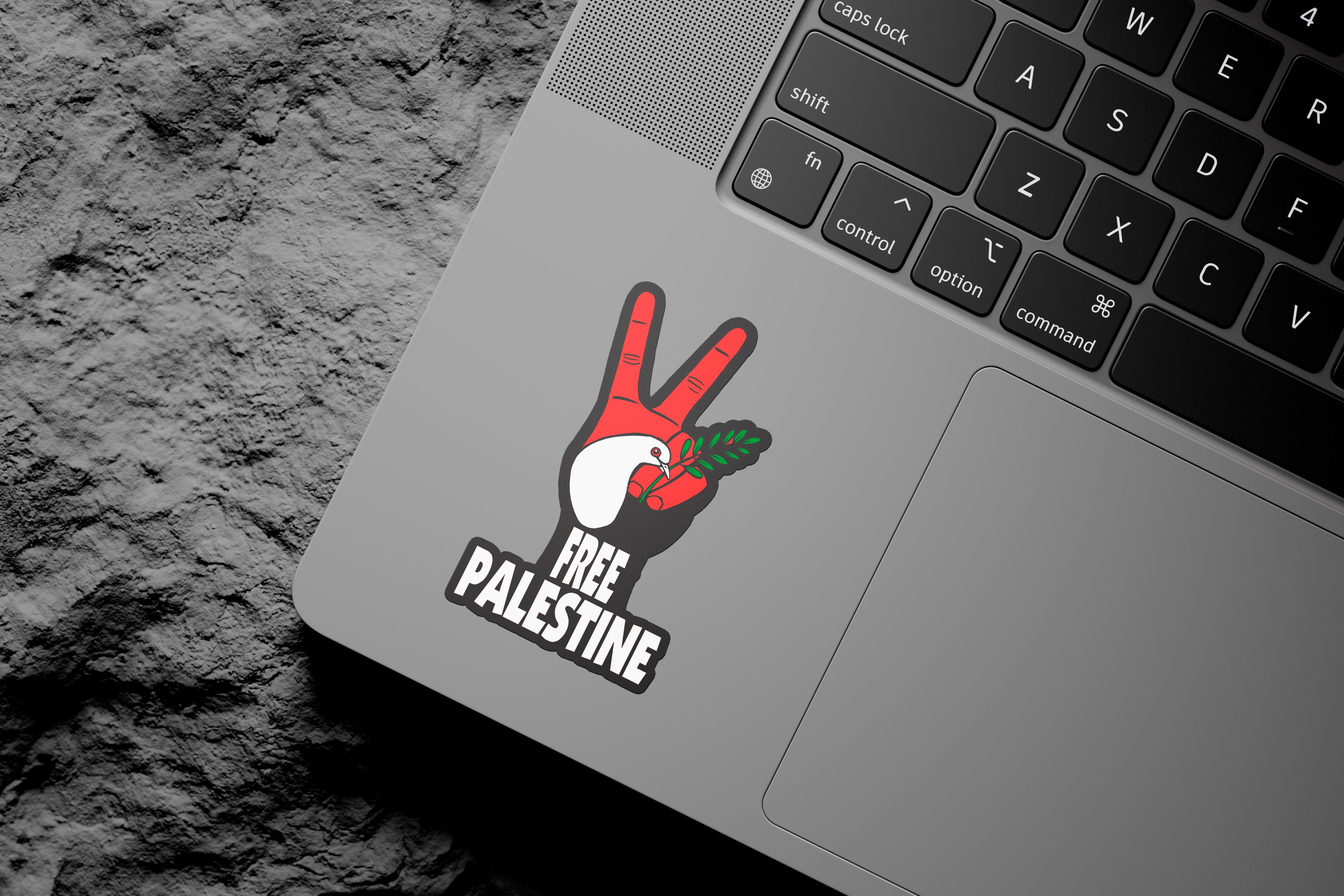 Palestinian kufiya waterproof Sticker